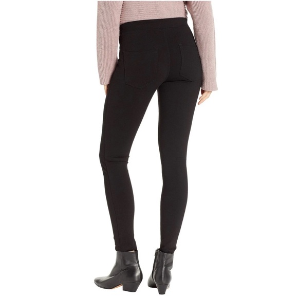 NWOT BlankNYC The Mercer Ponte Knit Skinny Pants 30 Caviar - Picture 4 of 10